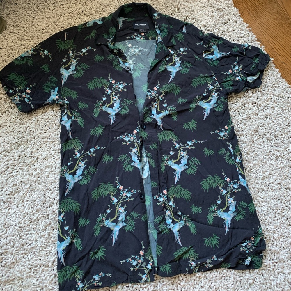 Button up “Hawaiian” shirt from Pull & Bear